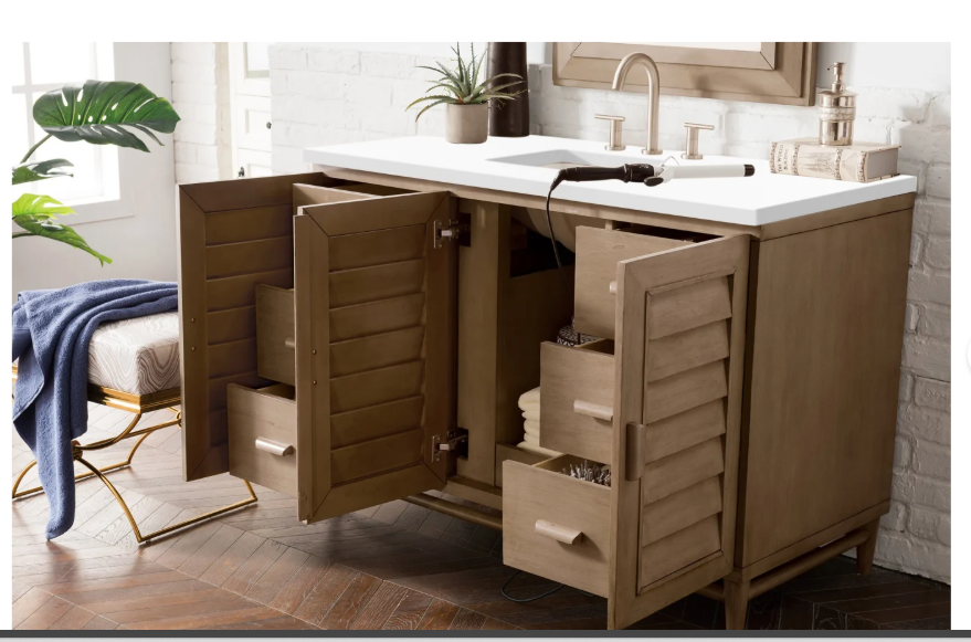 James Martin Vanities 620-V48-3WZ Portland 48" - Wood