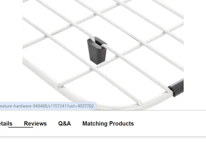 Signature Hardware SHG2015 Grid for 23" Ortega Stainless Steel Kitchen Sink