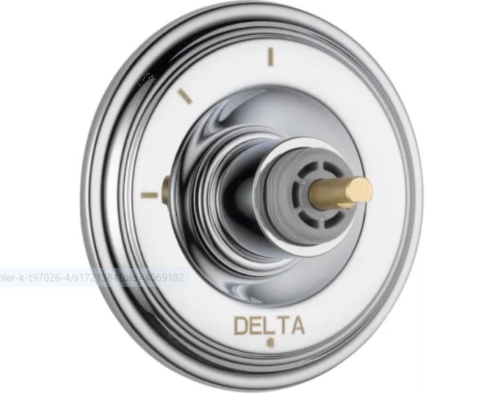 Delta T11897-LHP #8 Cassidy Three Function Diverter Valve Trim Less Rough-In Val