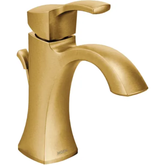 Moen 6903BG #3 Voss Single Handle Single Hole Bathroom Faucet - Valve Included