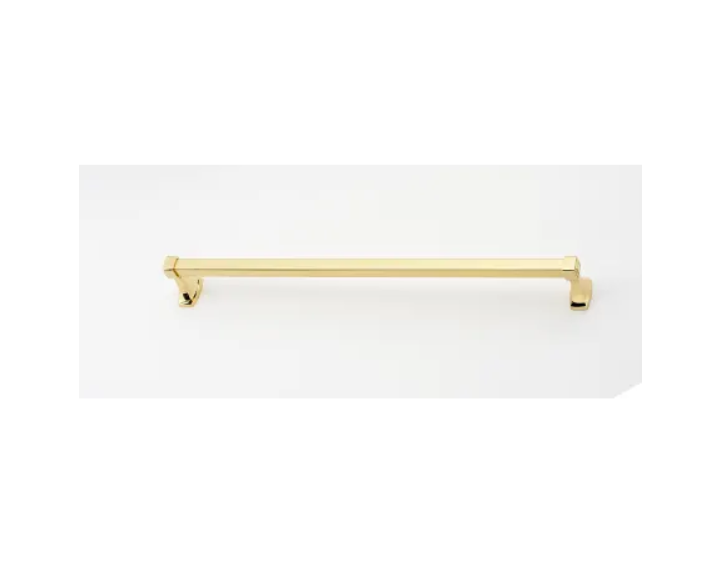 Alno A6520-24-PB-NL Cube 24 Inch Wide Towel Bar