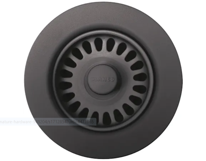 Blanco 441482 3-1-2" Disposal Flange Trim Insert Fits Over Existing Insinkerator Disposal Flange Only - Less Basket Strainer