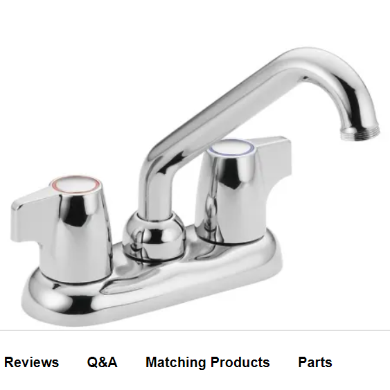 Moen 74998 Chateau Double Handle Laundry