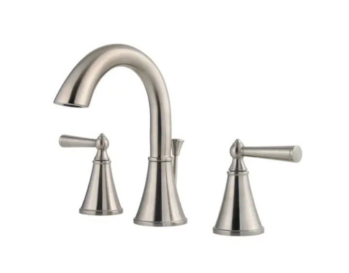 Pfister LG49-GL0K Saxton 1.2 GPM Widespread Bathroom Faucet with Metal Pop-Up Drain Assembly