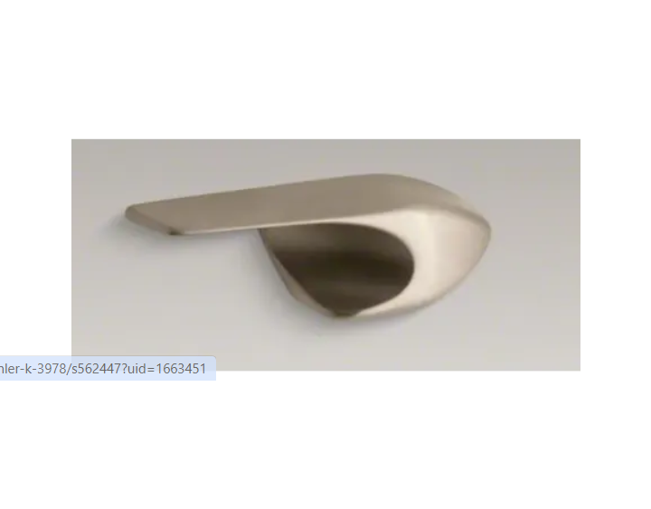 Kohler K-9380-L-BV Wellworth Trip Lever Assembly