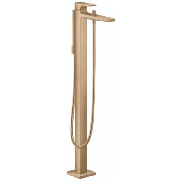 Hansgrohe 32532141 Metropol Floor Mounted Tub Filler with Built-In Diverter - Includes Hand Shower