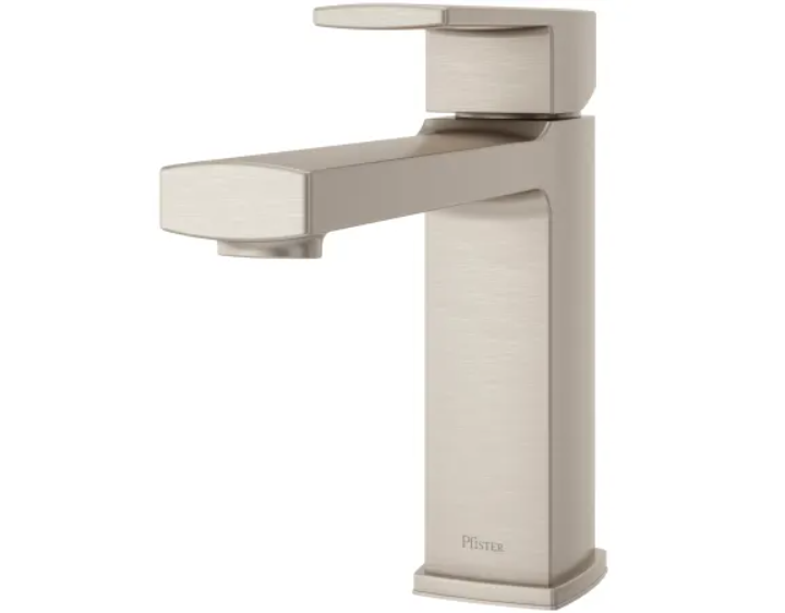 Pfister RT6-1DAK Deckard Deck Mounted Roman Tub Filler Trim with Metal Lever Handle
