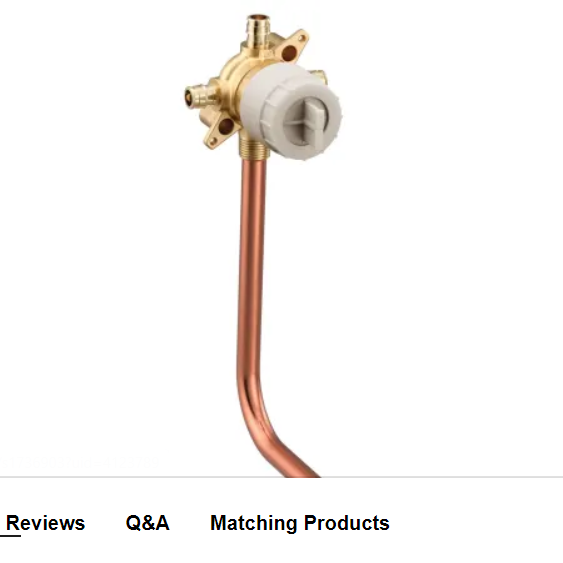 Moen U140CX-PF M-Core 4 Port Pressure Balanced 1/2" Cold Expansion PEX Tub and Shower Valve