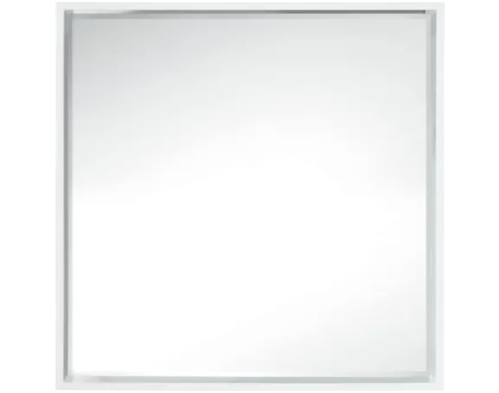 James Martin Vanities 803-M35.4-GW Milan 35-3-8" W x 35-3-8" H Traditional Square Framed Bathroom Wall Mirror