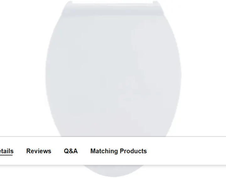 American Standard 5055A65C.020 Elongated Closed-Front Toilet Seat with Soft Close