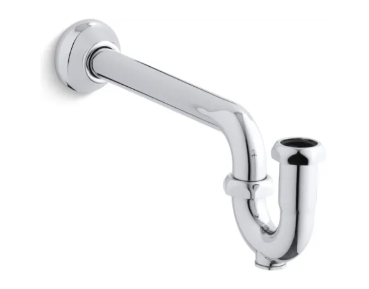 Kohler K-9018-CP Adjustable 1-1-4" P-Trap with Long Tubing Outlet