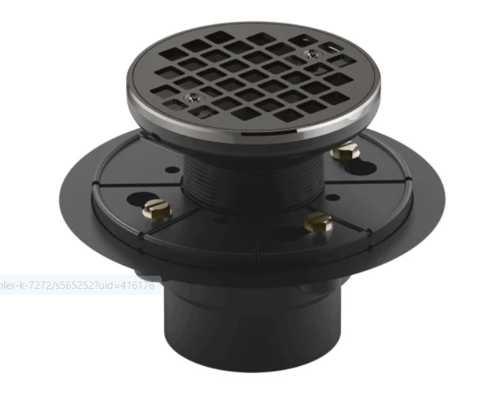 Kohler K-9135-TT Clearflo Round Design Tile-In Shower Drain