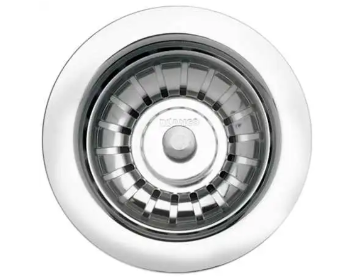 Blanco 440007 3-1-2" Basket Strainer and Sink Flange (Not for use with Garbage Disposal)