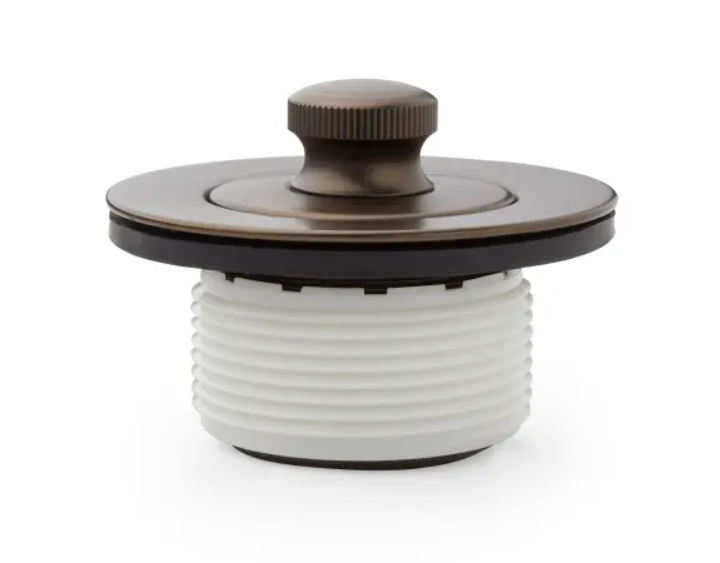 Signature Hardware SH612ORB Lift and Turn Tub Drain and Adapter Sleeve