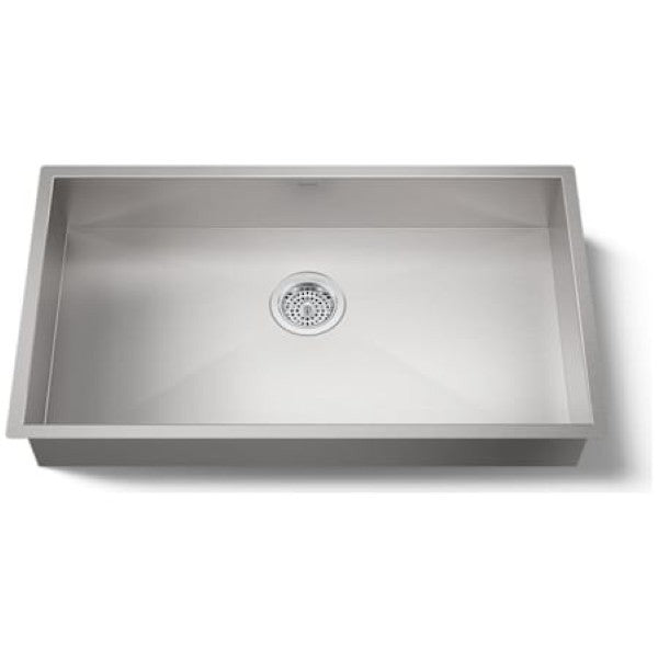Kohler K-25939-NA Vault Stainless Steel 32" Undermount Single Bowl Kitchen Sink