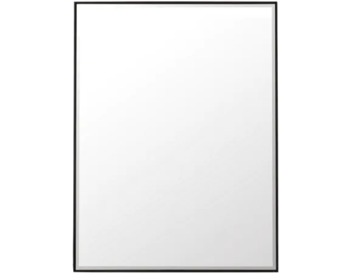 James Martin Vanities 715-M30-MB Rohe 30" W x 40" H Rectangular Stainless Steel Framed Bathroom Wall Mirror
