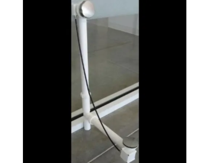 TOTO ABD100#PN Tubular Cable Driven Bath Waste