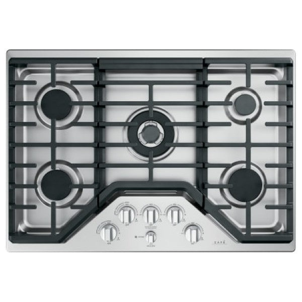 Cafe CGP95302MS1 30 Inch Wide 5 Burner Gas Cooktop with Power Burner