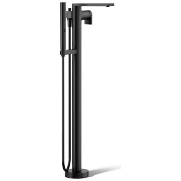 Kohler K-T73087-4-BL Composed Floor Mounted Tub Filler with Hand Shower and Built-In Diverter