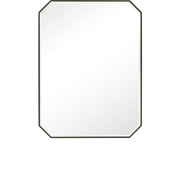 James Martin Vanities 715-MO30-MB Rohe 30 W x 40 H Rectangular Stainless Ste