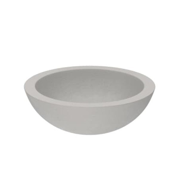 Native Trails NSL1705-A NativeStone 17" Circular Concrete Vessel Bathroom Sink