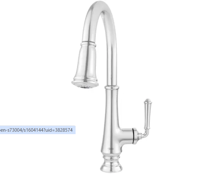 American Standard 4279300.002 Delancey Single Handle Pull-Down Spray Kitchen Faucet