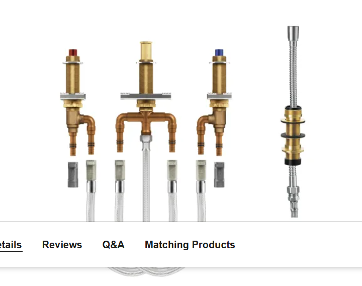 Moen 9793 1-2 Inch PEX Roman Tub Rough-In Valve with Diverter and 10 Inch Minimum Centers from the M-PACT Collection