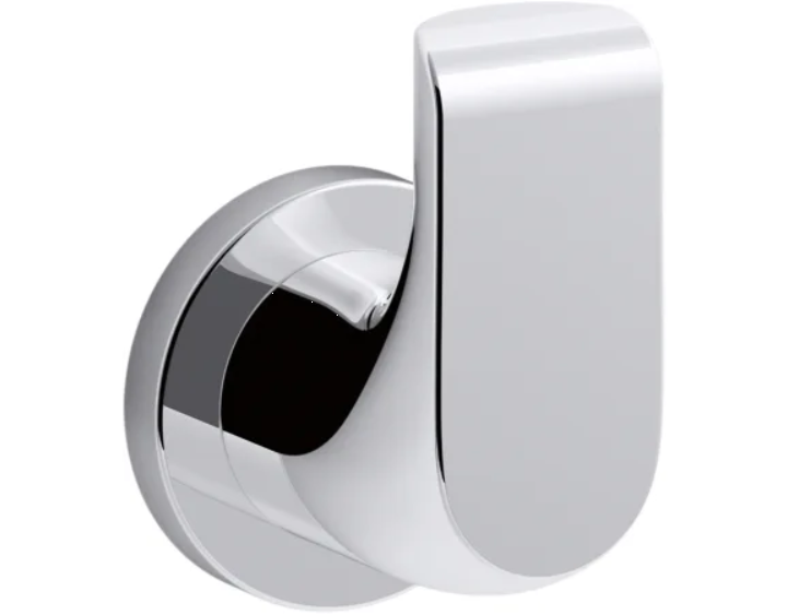 Kohler K-97499-CP Avid Single Robe Hook