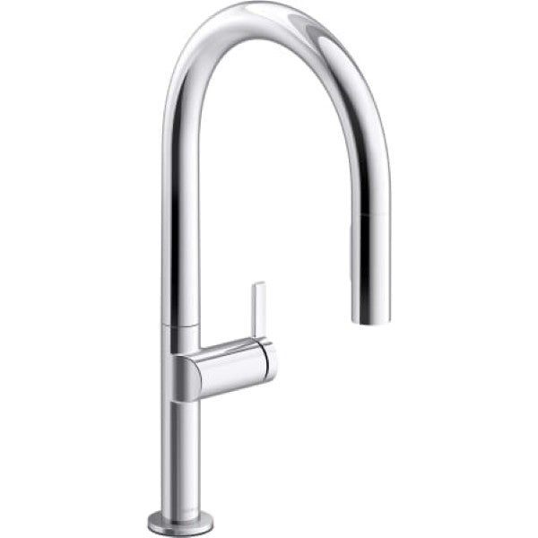 Kohler K-28268-CP Components 1.5 GPM Single Hole Pull Down Kitchen Faucet wi