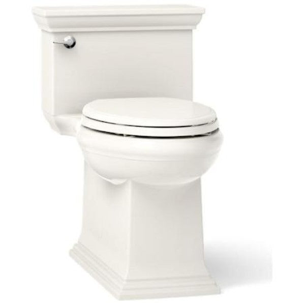 Kohler K-6428-96 Memoirs 1.28 GPF Compact Elongated One-Piece Comfort Height Toilet with AquaPiston and Glenbury Quiet-Close Seat Included