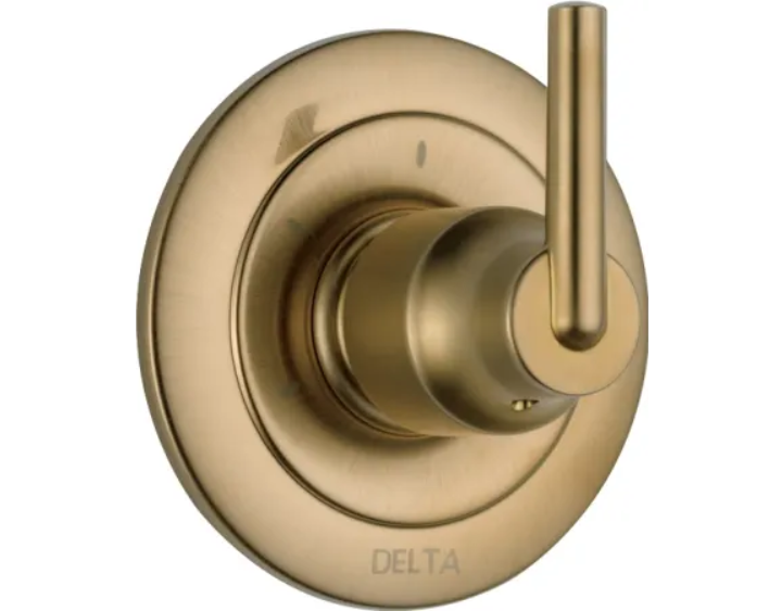 Delta T11859-CZ #91 Trinsic Three Function Diverter Valve Trim Less Rough-In Val