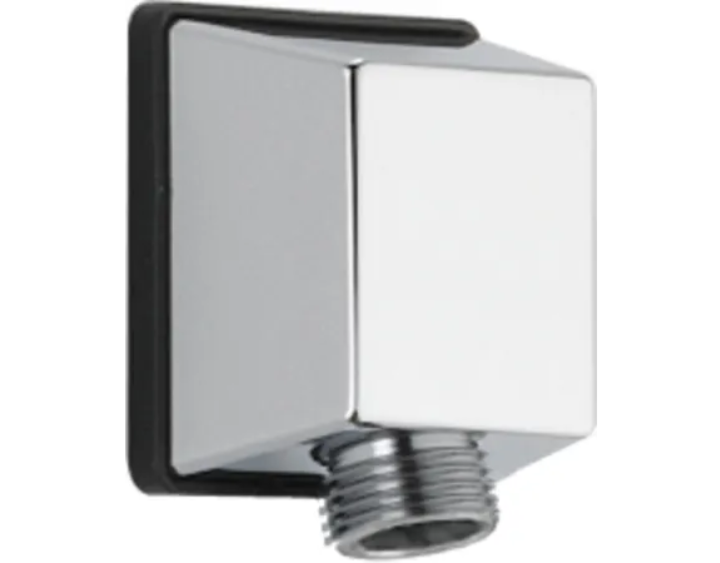 Delta 50570-PR #21 Square Wall Supply Elbow for Hand Shower Hose Connection