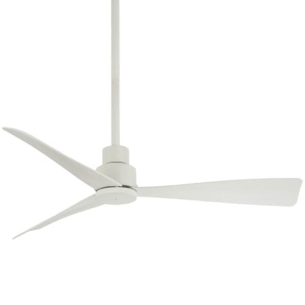 MinkaAire F786-WHF So Simple 44" 3 Blade Indoor - Outdoor Energy Star Ceiling Fan with Remote Included