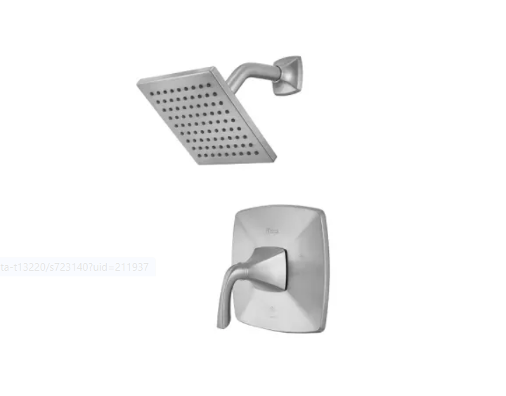 Pfister LG89-7BSK Bronson Pressure-Balancing Shower Faucet Trim with Lever Handle