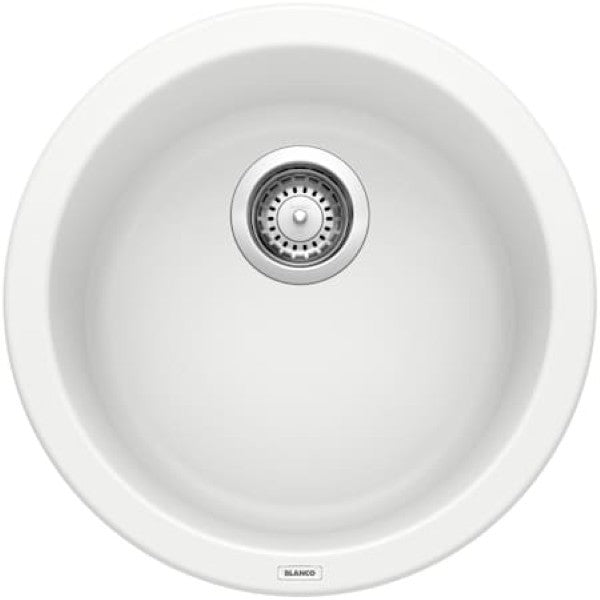 Blanco 511631 Rondo 17-3-4 Dual Mount Single Basin Composite Kitchen Bar Sin