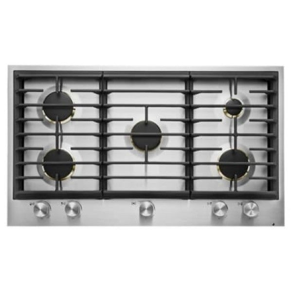 JennAir JGC3536GS 36 Inch Wide 5 Burner Gas Cooktop
