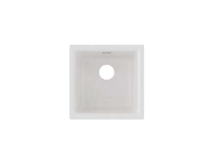 Elkay ELG1616WH0 Quartz Classic 15-3-4" Undermount Single Basin Quartz Composite Bar Sink