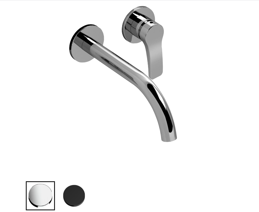 Fantini Lissoni 2602B813BU 4400M011AU wall mounted mixer with rough-in chrome