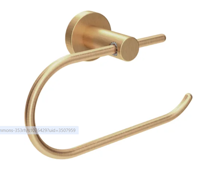 Symmons 353TP-BBZ Dia Wall Mounted Hook Toilet Paper Holder