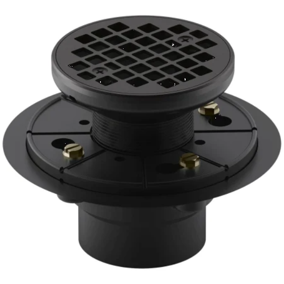 Kohler K-9135-BL Clearflo Round Design Tile-In Shower Drain