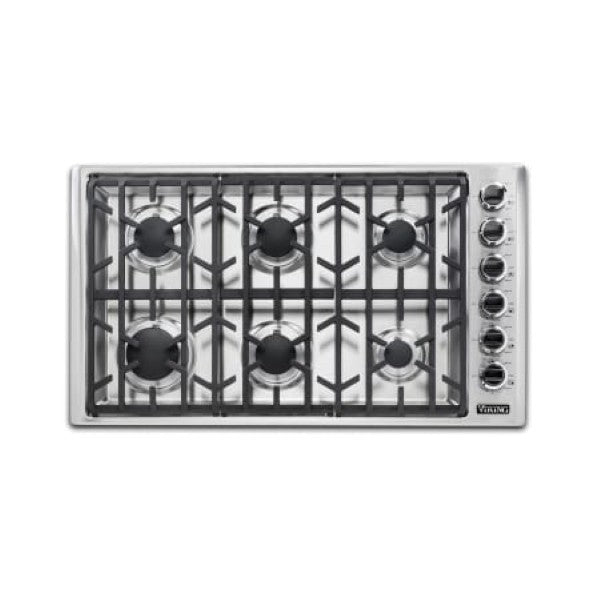 Viking VGSU53616BSSLP Professional 5 Series 36 Inch Wide Built-In Gas Cookto