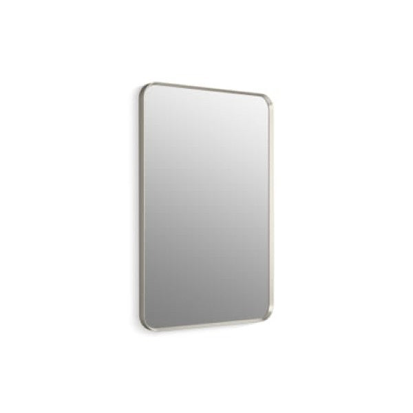 Kohler K-31364-BNL Essential 24" W x 36" H Transitional Rectangular Metal Framed Bathroom Wall Mirror
