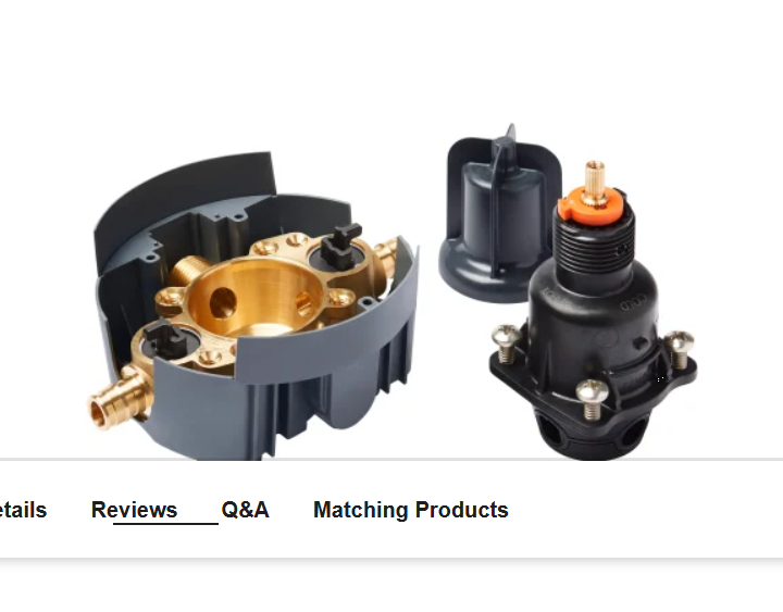 Kohler K-8304-US-NA Rite-Temp Pressure Balanced Rough-In Valve with Service Stops