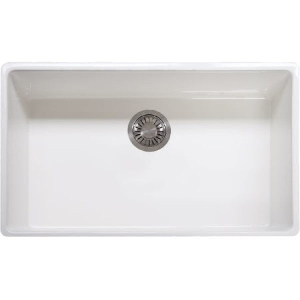 Franke FHK710-33WH Farm House 33 Farmhouse-Undermount Single Basin Fireclay