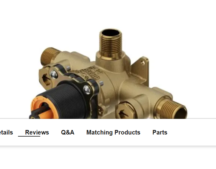 Pfister 0X8-340A 1-2 Inch Tub and Shower Rough-In Valve with Integral Stops