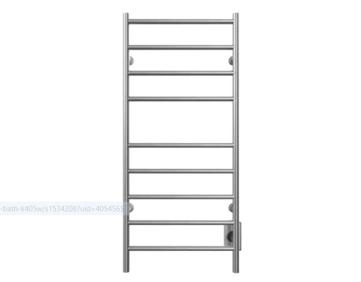 ICO Bath K4024W Kontour 18" W x 40" H 110v Hardwired Stainless Steel Towel Warmer
