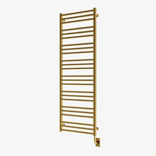 ICO Bath E3808 Tuzio Avento 23-1-2"W x 64"H 120 V Plug-In Steel Towel Warmer