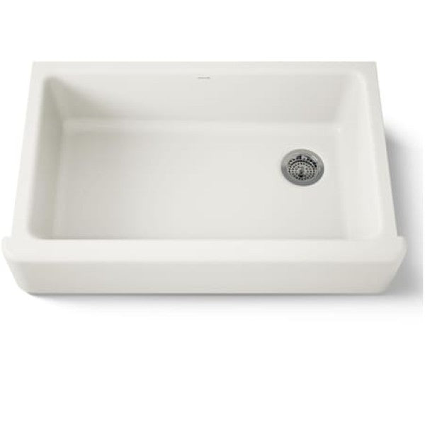 Kohler K-6489-96 Whitehaven 35-11-16 Self-Trimming Farmhouse Single Basin En