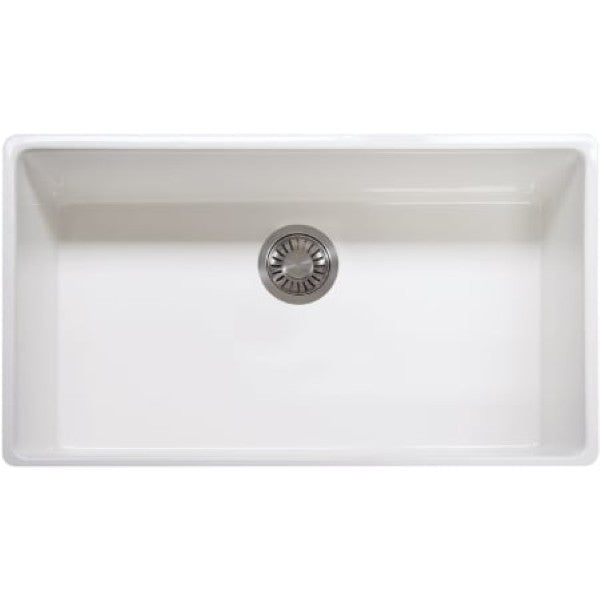 Franke FHK710-36WH Farm House 36" Farmhouse-Undermount Single Basin Fireclay Kitchen Sink