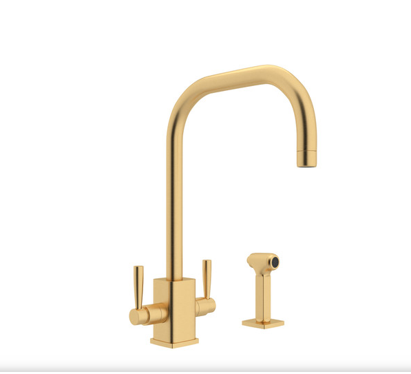 Perrin and Rowe U.4310LS-SEG-2 Single Hole Kitchen Faucet